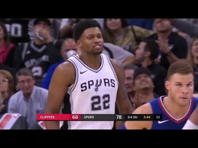 聖安東尼奧馬刺打出經典華麗團隊球風 - 2017 11. 8 Vs 洛杉磯快艇 ( Spurs Vs Clippers )