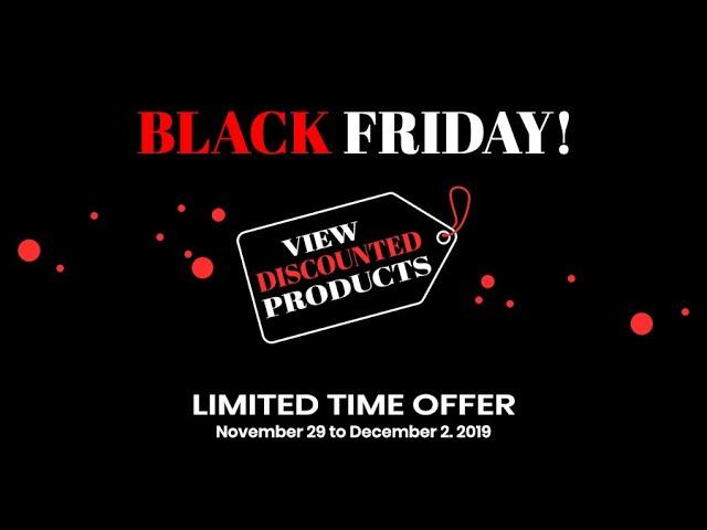 Black Friday Sale 2019 - Packaging Machines & Tools | Sal-Tech Easy Packaging