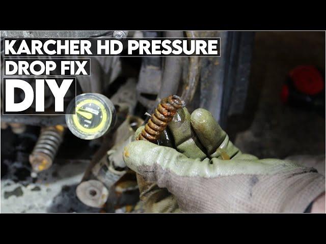 How To Fix Karcher HD Pressure Drop DIY