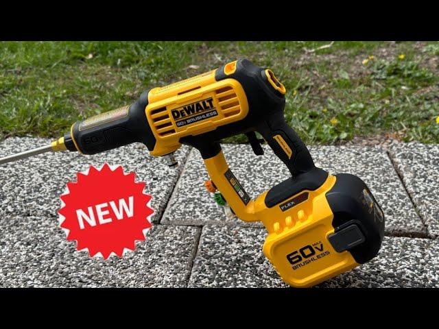 NEW Tool From DEWALT DCPW1000 60V Cordless Power Washer