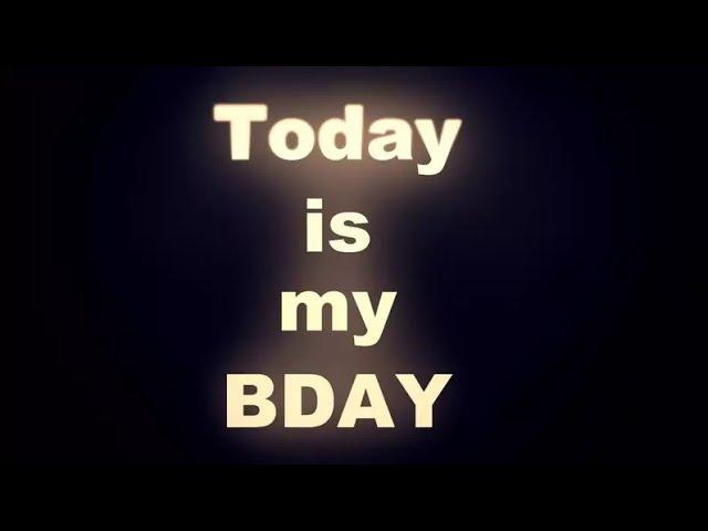 Happy Birthday to MeBirthday wishes for myselfIts my Birthday status#Today is my Bday Self birthday