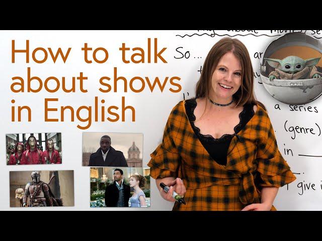 How to talk about series in English