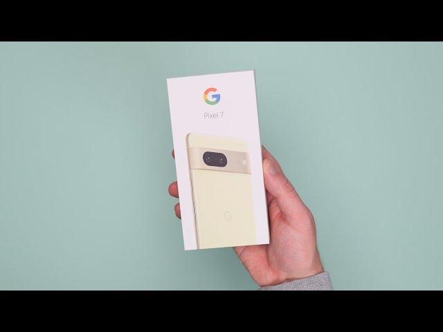 Pixel 7 Lemongrass unboxing! #shorts