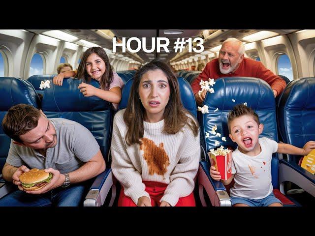 Trapped on a Plane for 16 Hours Straight!