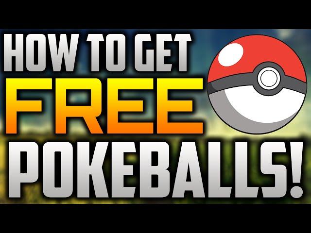 How To Get Free Pokeballs In Pokemon Go! Pokeball Hack! Unlimited Pokeballs!