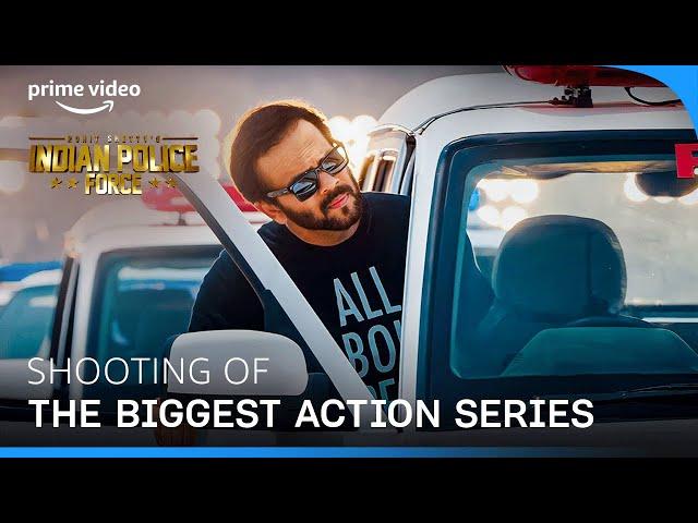 Rohit Shetty - Shooting The Biggest Action Series #primevideo