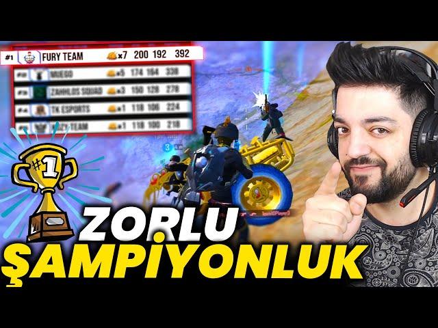 TURNUVADA FİNAL GÜNÜ COMEBACK ATIP ŞAMPİYON OLDUK !! PUBG Mobile