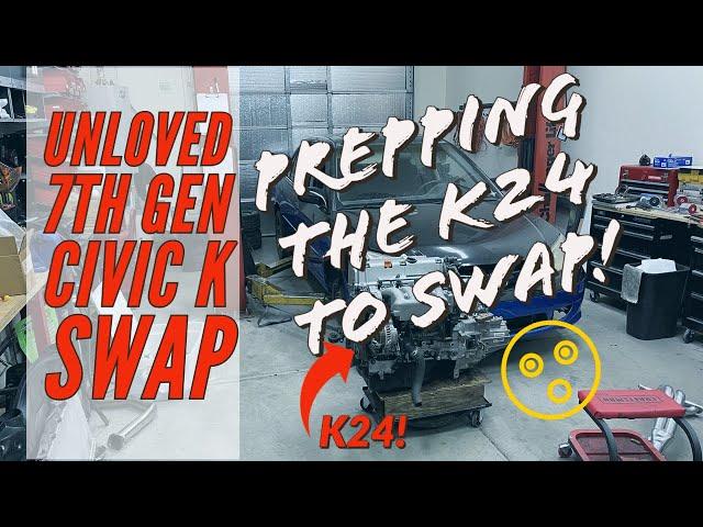 Project Bruised Civic: K24 Swapping the 7th Gen Civic