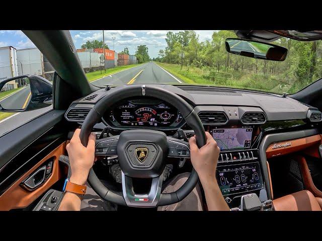 2023 Lamborghini Urus S - POV Test Drive (Binaural Audio)