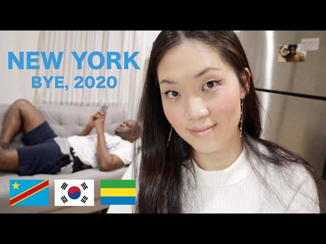 (ENG)New York Interracial Couple Christmas Eve Vlog