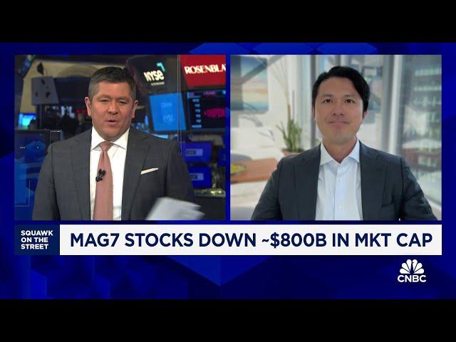 Market is suggesting tech beats aren't sustainable, says T. Rowe Price's Tony Wang