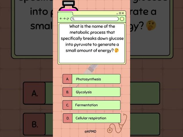  Powering Up: The Secret Behind Energy Conversion in Cells!  #mededtrivia #medicalscience #quiz