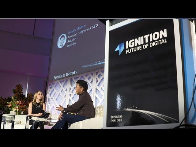 Hiroshi Mikitani at Business Insider IGNITION 2015