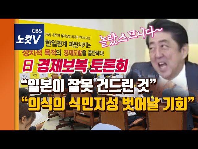 日경제보복 토론회 “일본이 잘못 건드린 것..의식의 식민지성 벗을 기회”