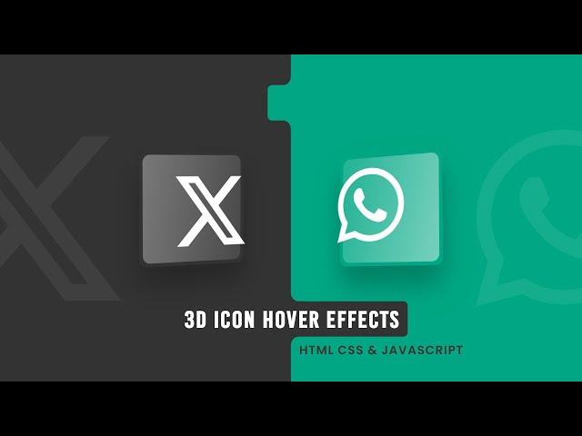 Create Stunning 3D Tilt Hover Effects with JavaScript, HTML & CSS