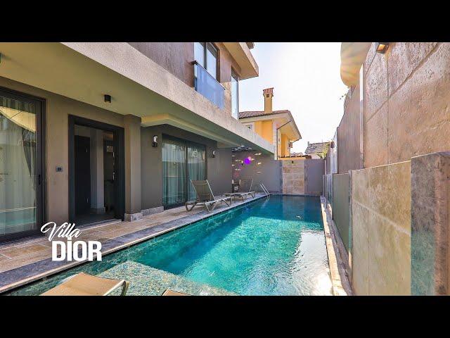 Villa Dior | Sauna & Hamam & Jakuzi & 3 Suit Odalı & Şehir İçinde | Tatil Villam