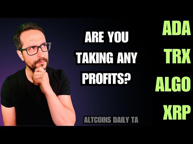 Top Altcoin Movers Today: TRX, ADA, ALGO, and XRP Analysis