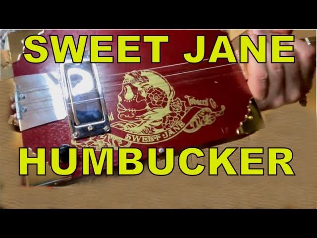 Sweet Jane cigar box guitar Bluesboy Jag #cbg #cigarboxguitar #bluesboyjag #bluesboyjagcbg