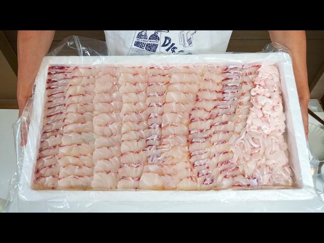 Let's learn how to eat the best summer sashimi from Jeolla Province, Korea.