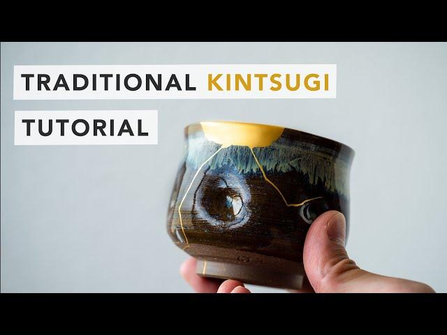 [Standard Kit] Traditional Kintsugi Tutorial - Food safe method