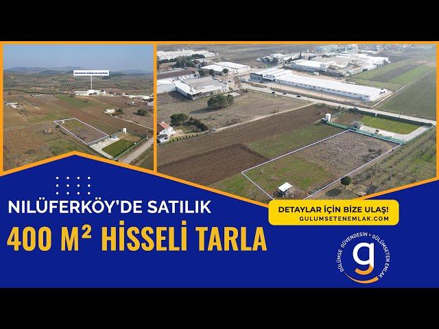 NİLÜFERKÖY'DE SATILIK 400 M² HİSSELİ TARLA