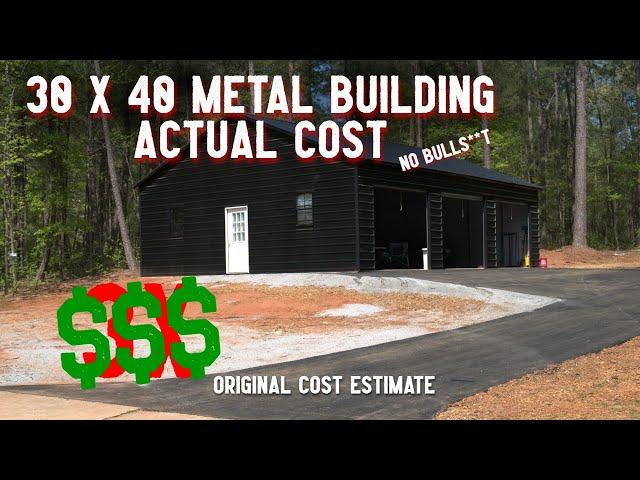 Metal Buildings are NOT cheap!