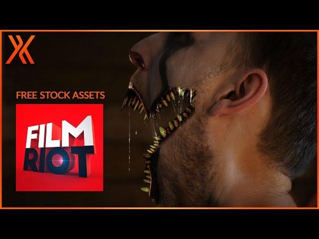 How to create a Pennywise mouth opening effect + FREE Film Riot Stock