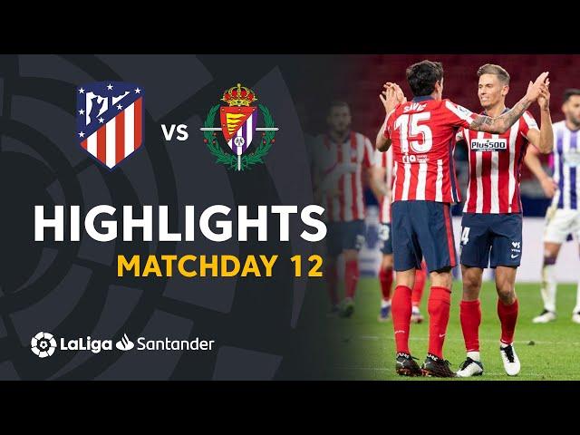 Highlights Atletico Madrid vs Real Valladolid (2-0)