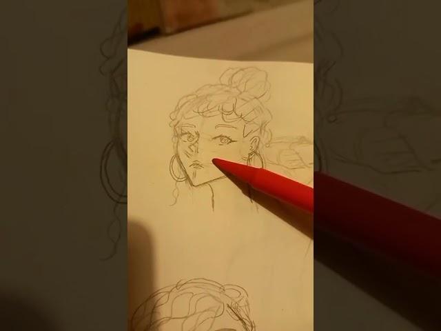 random sketches(old) love how I covered them with the pencil, smart one past me