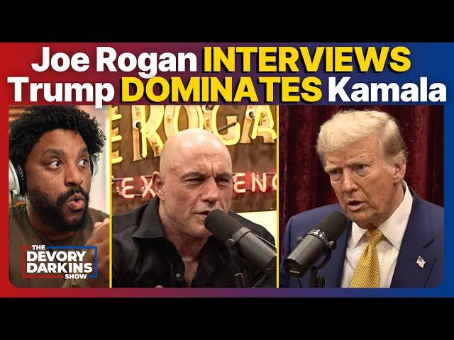 Trump DOMINATES Kamala on the Joe Rogan Podcast