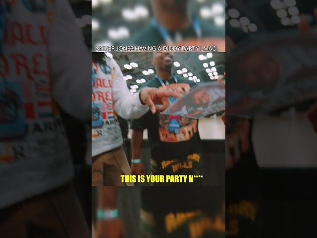 WHY SNIPER JONES HAVING A DIDDY PARTY AT DREAMCON