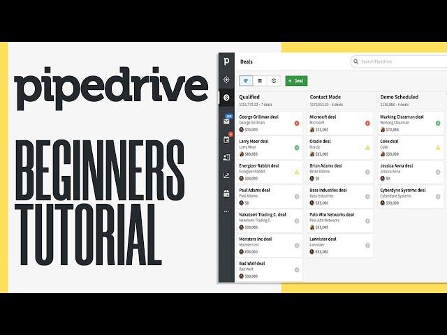 Pipedrive Crm Tutorial For Beginners (2025)