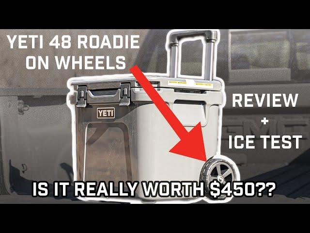 YETI Roadie 48 Cooler Review! Is this cooler on wheels worth the $450 or should you save your money?