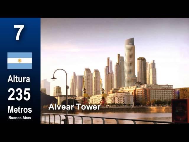 Top 20 Edificios Mas Altos  de Sudamerica