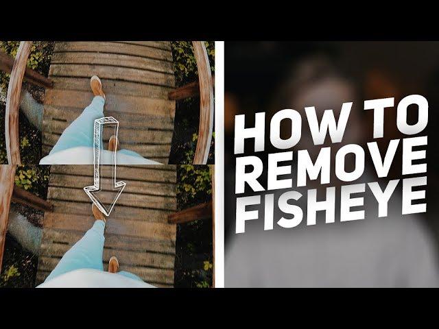 Remove FISHEYE Distortion in 20 Seconds - Tutorial