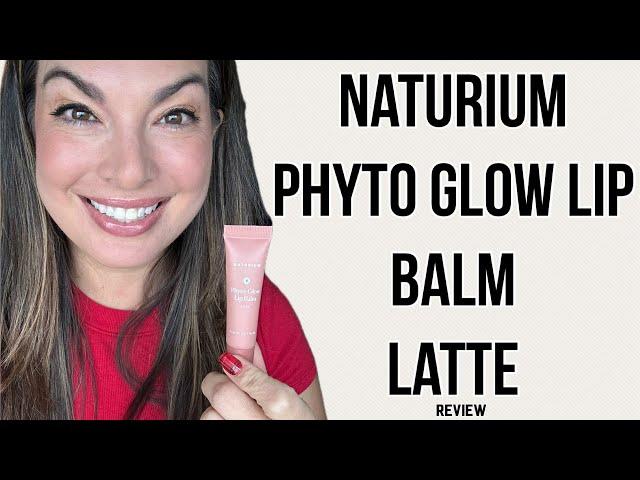 Naturium phyto glow lip balm - Latte - review, tutorial, first impressions #naturium