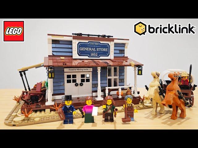 LEGO Western General Store Review | Bricklink Designer Program Set 910031