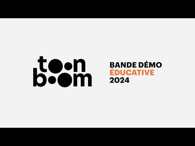 Bande démo éducative 2024 de Toon Boom