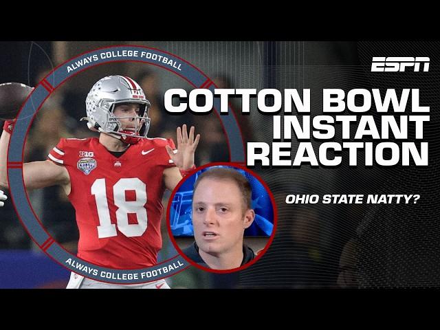 Greg McElroy's COTTON BOWL REACTION!  Ohio State to win the natty?  | Always College Football