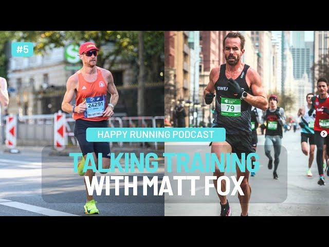 Elite Marathon Training Secrets with 2:18 Marathoner Matt Fox of Sweat Elite | Happy Running Podcast