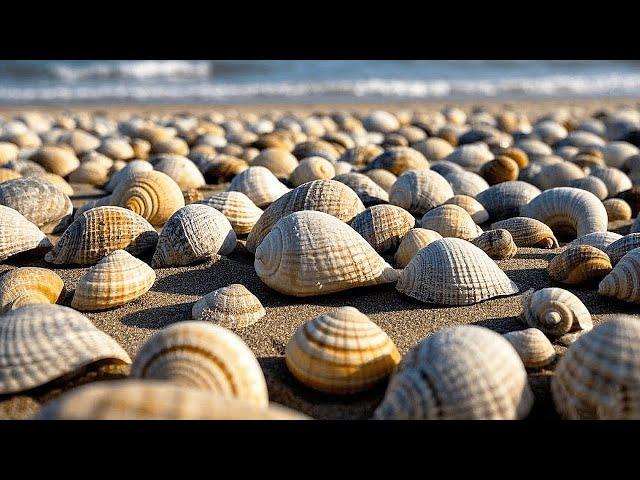 There are so many conches in the sand, it’s really a treat to pick them up!