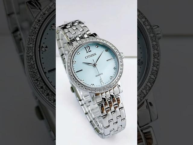 ĐỒNG HỒ CITIZEN – QUARTZ – NỮ – KÍNH KHOÁNG – 5ATM – 31MM – EL3100-55X #donghohungthinh #citizen