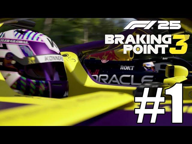 F1 25 Breaking Point 3 Gameplay Walkthrough Part 1