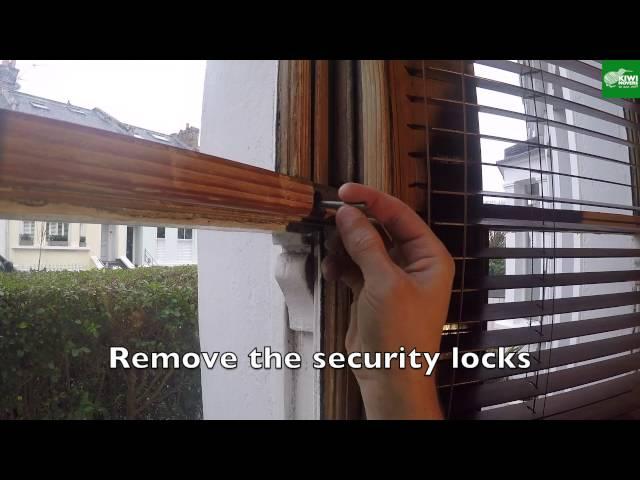 How to Remove a Sash Window. A step by step guide.