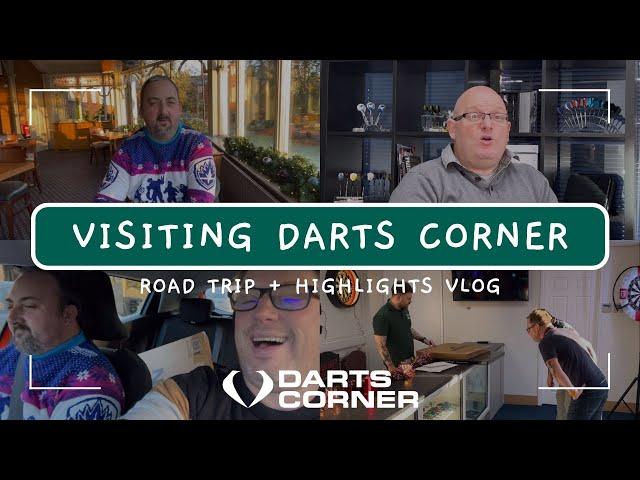 VISITING DARTS CORNER | ROAD TRIP AND HIGHLIGHTS VLOG | DARTS PLANET TV