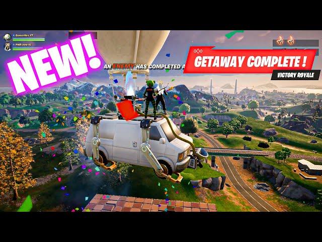 NEW THE GETAWAY LTM IN FORTNITE GAMEPLAY