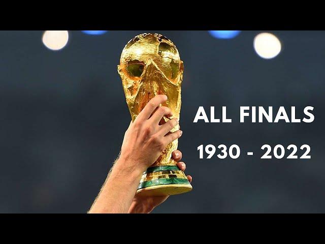 World Cup Finals 1930 - 2022  All Goals