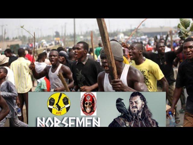 Ĥìde your Hèad as Black axe Clàšh With Vikings in two major cities in Nigeria watch