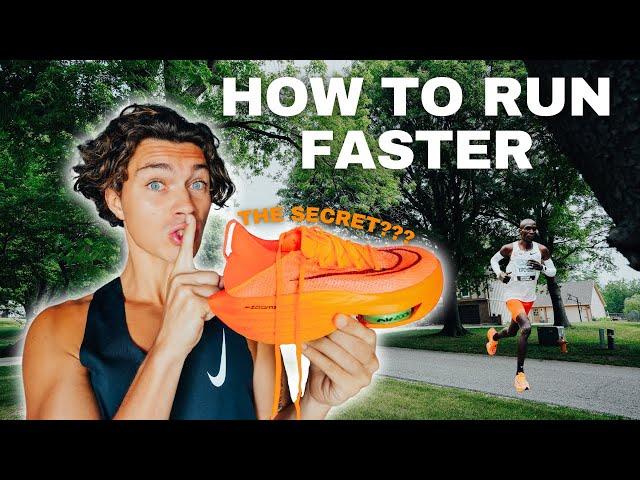 THE SECRET TO RUNNING FASTER FOR LONGER