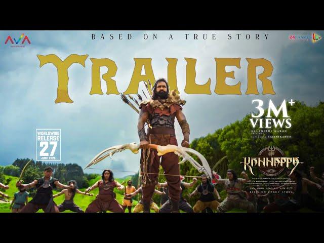 Kannappa - Official Trailer | Vishnu Manchu | Prabhas | Akshay Kumar  | Mohanlal